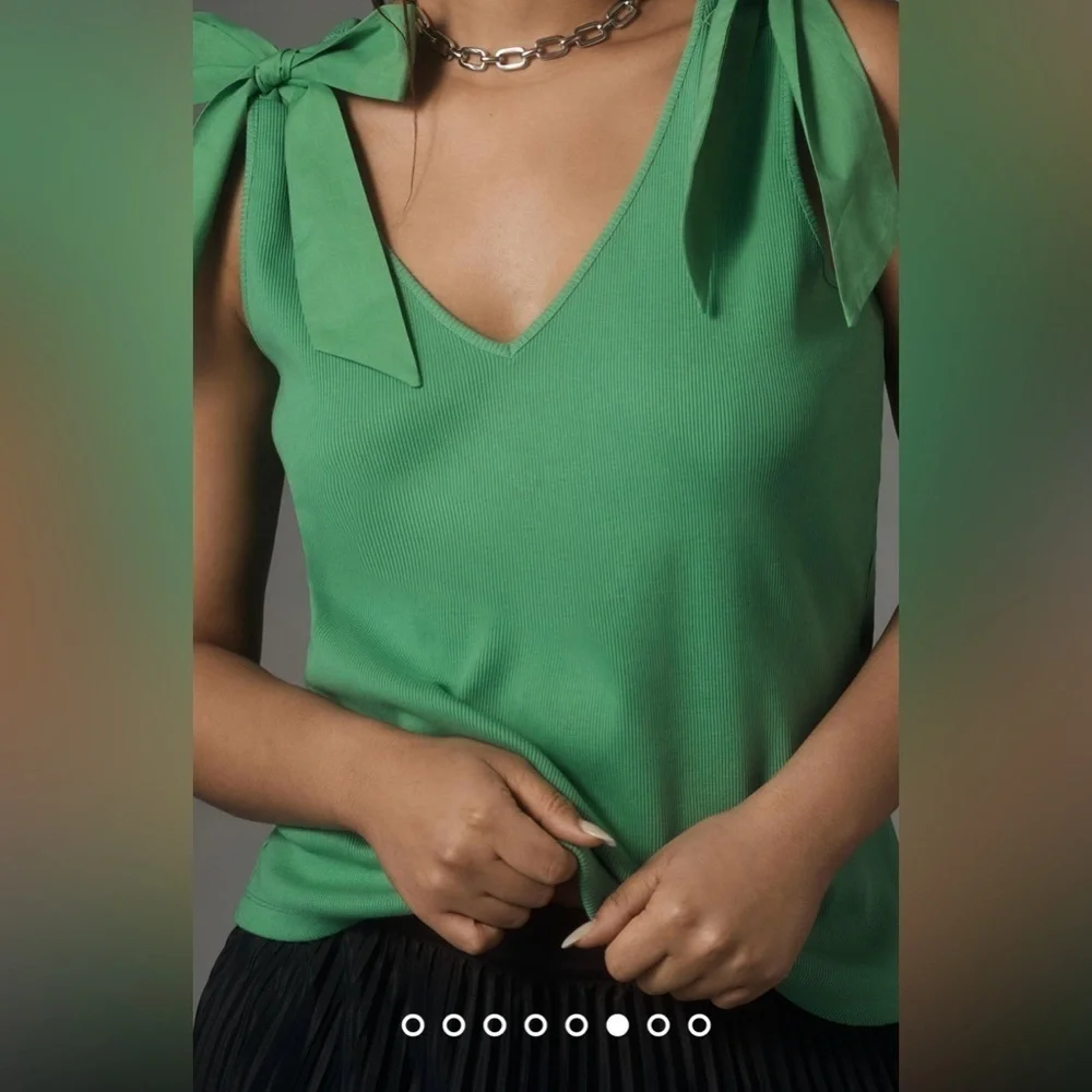 NWT Size XL - The Rafaela Bow-Tie Tank by Maeve - Picture 3 of 16